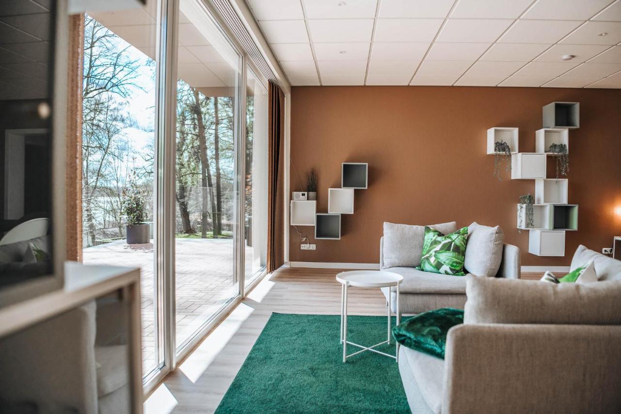 Xxl Ferienhaus Goldberger See - Sauna - 16 Personen Zewnętrze zdjęcie