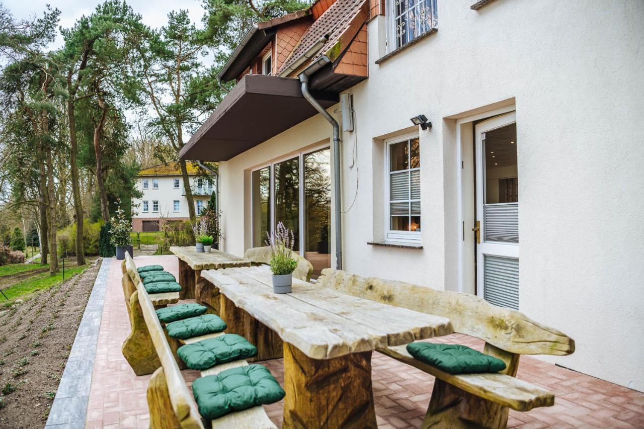 Xxl Ferienhaus Goldberger See - Sauna - 16 Personen Zewnętrze zdjęcie