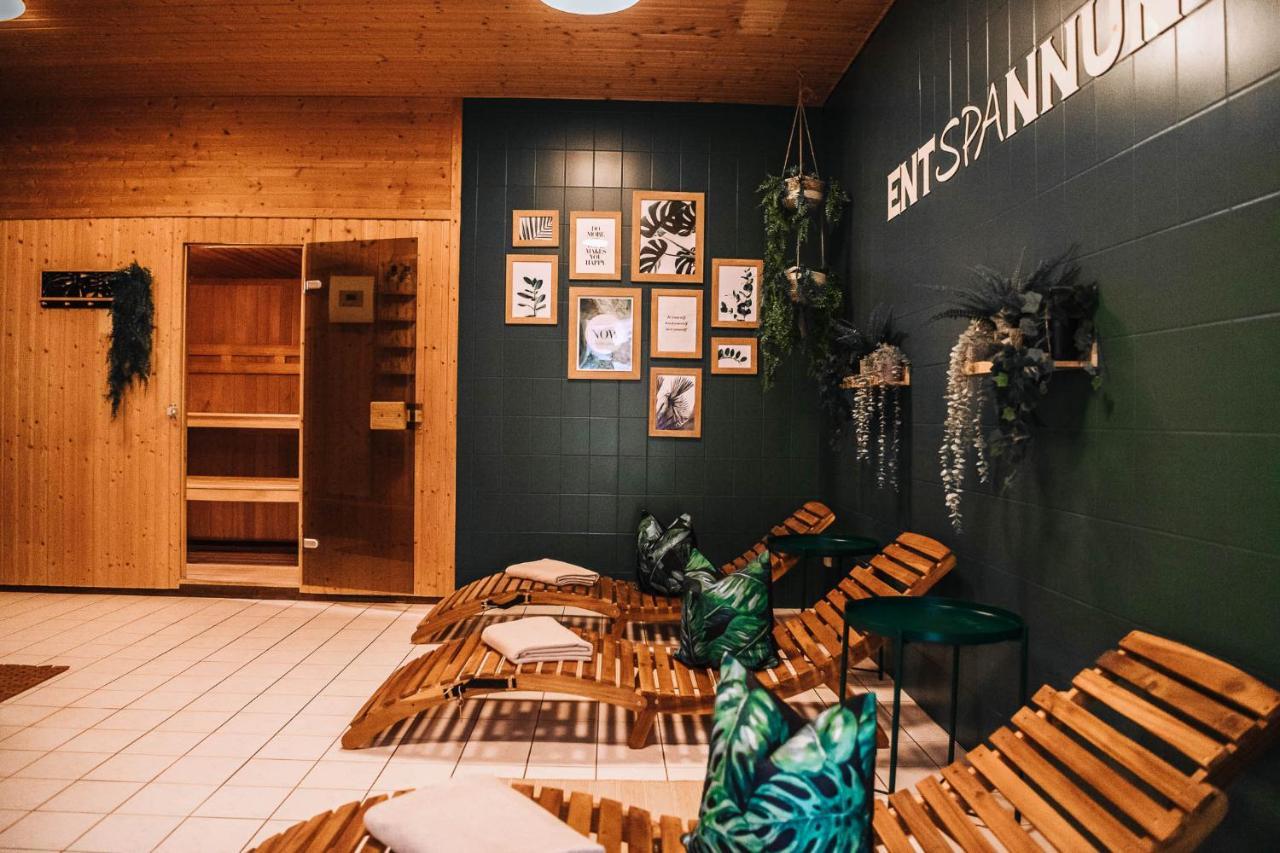 Xxl Ferienhaus Goldberger See - Sauna - 16 Personen Zewnętrze zdjęcie