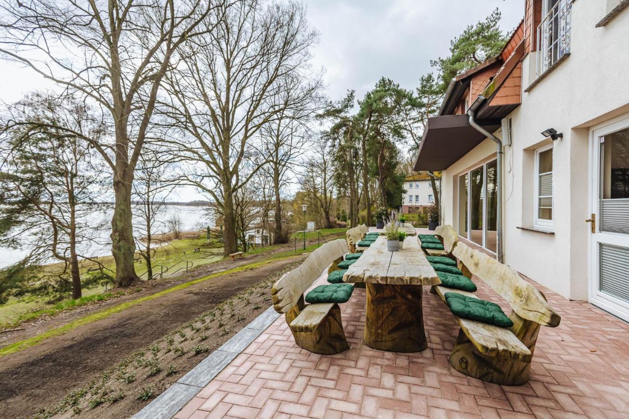 Xxl Ferienhaus Goldberger See - Sauna - 16 Personen Zewnętrze zdjęcie