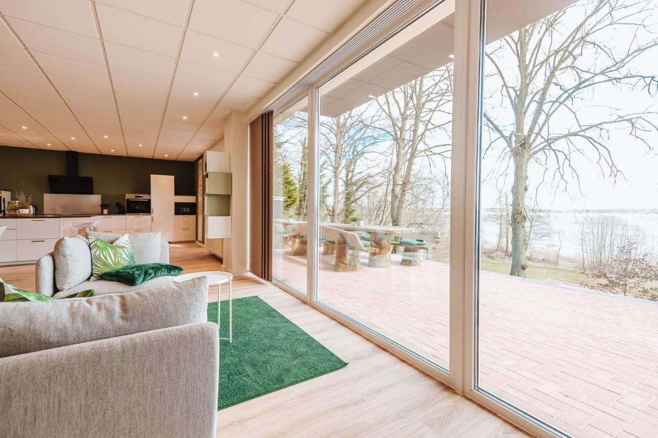 Xxl Ferienhaus Goldberger See - Sauna - 16 Personen Zewnętrze zdjęcie