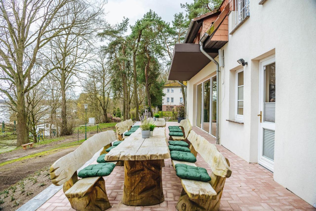 Xxl Ferienhaus Goldberger See - Sauna - 16 Personen Zewnętrze zdjęcie